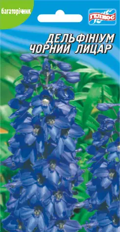 Дельфініум Чорний лицар, темно-синій 0,1 г (411538)