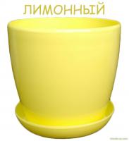 Глянець з підставкою (11см 0.8л) лимонний