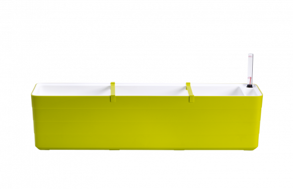 Квітковий горщик Berberis 80 см (зелений + білий) (green + white)