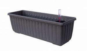Квітковий горщик SIESTA LUX 60x20x19 антрацит