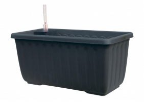 Квітковий горщик SIESTA LUX 60x20x19 антрацит