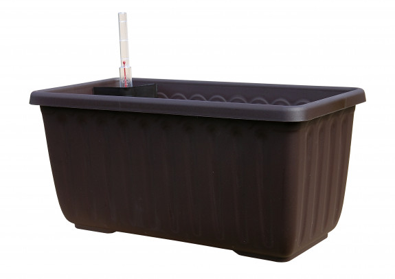 Квітковий горщик  SIESTA LUX 60x20x19 шоколад