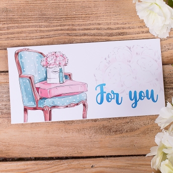 Конверт для грошей For you (3469-7)