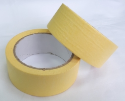 Стрічка малярна (жовта) 38мм/27м 60 С, 110мк