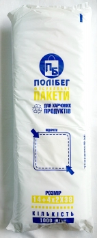 Пакет фасувальний 14*38 см 1кг 1000шт (для батона)