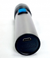 Ліхтарик метал. К31  (від акумулятора+USB)