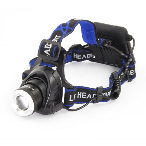 Ліхтарик налобний Head Lamp Led T6 Gree ORION на батарейках 4шт - АА (арт.EOT005)
