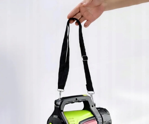 Ліхтарик JS-881 акумуляторний коногонка, Power Bank, бокове світло (арт. 5009) 