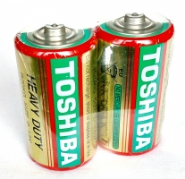Батарейка TOSHIBA LR20 Size D, 1,5V (1 шт)