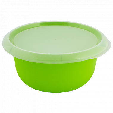 Миска кухонна з кришкою 3,75л (мікс)