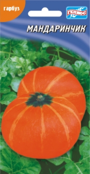 Гарбуз Мандаринчик (Китай), дуже ран., малий,5 шт (270657)