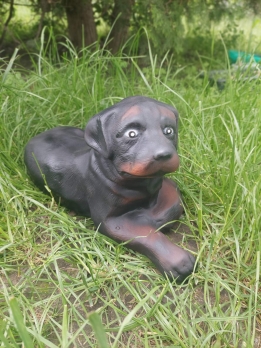 Ландшафт Щеня Ротвейлера 18*30см (8151)