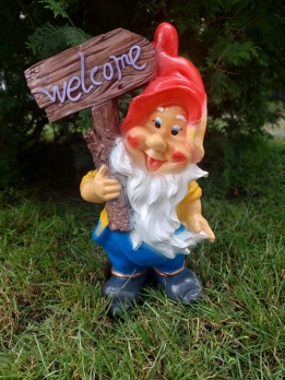 Ландшафт Гном  Welcome 45 см (4299)