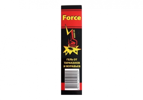Гель від тарганів та мурах Force, шприц 20мл (без запаху)
