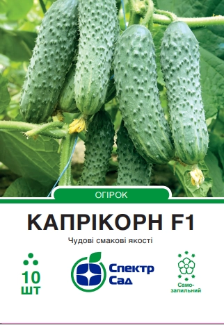 Огірок Капрікорн 10 шт Спектр Сад (Туреччина)
