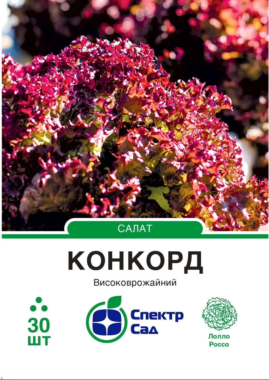 Салат Конкорд 30 шт Спектр Сад (Нідерланди)