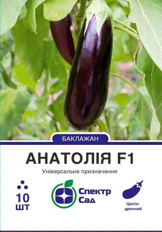 Баклажан Анатолія 10 шт Спектр Сад (Нідерланди)