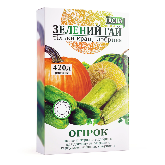 Зелений гай. Аква Огірок 300г