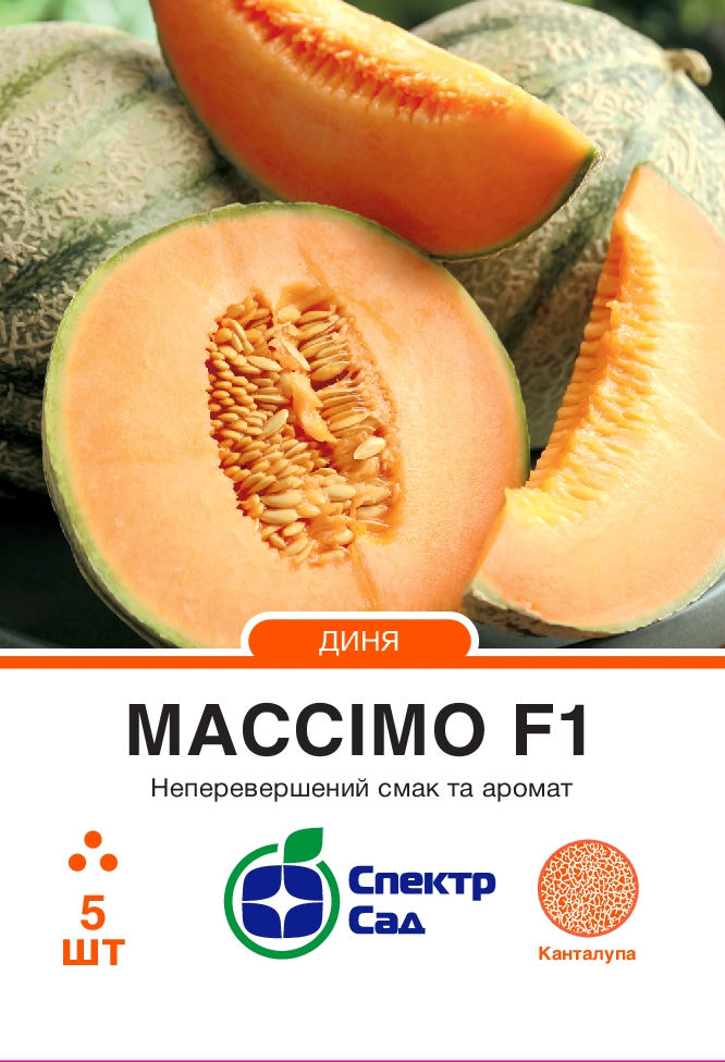 Диня Массімо, 5 шт Спектр Сад (Нідерланди)